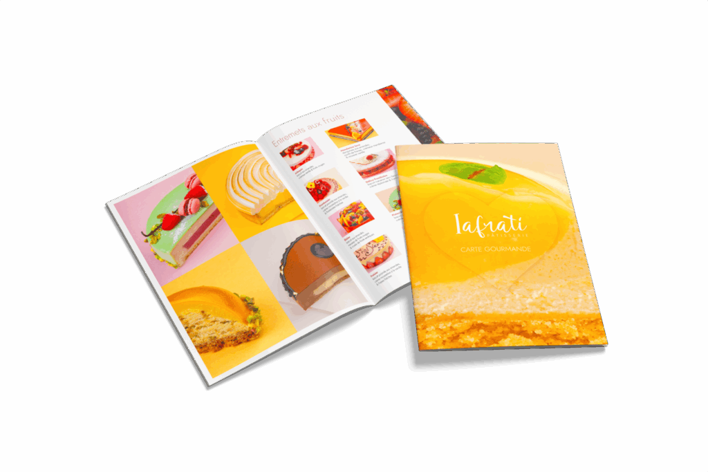 Plaquette Entremets 2025 - Patisserie Iafrati